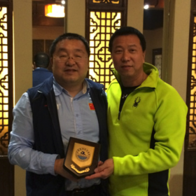 陆博，中国国家游泳中心国际司。
Lu bo, Chinese national swimming center international department.